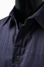 画像をギャラリービューアに読み込む, Y's VOLUMETRIC BLOUSON SHIRT (NAVY)