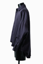画像をギャラリービューアに読み込む, Y's VOLUMETRIC BLOUSON SHIRT (NAVY)