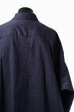 画像をギャラリービューアに読み込む, Y's VOLUMETRIC BLOUSON SHIRT (NAVY)