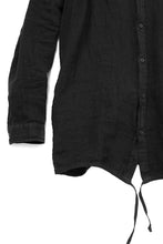 Load image into Gallery viewer, daub PLAIN COLLAR SHIRT / COLD DYED ORGANIC COTTON (GREY)