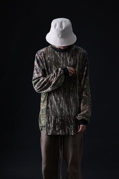 Load image into Gallery viewer, CHANGES VINTAGE REMAKE QUINTET PANEL L/S TEE (CAMO #B)