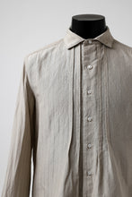画像をギャラリービューアに読み込む, sus-sous shirts dress / C53 L47 dobby stripe washer (SILVER GREY)