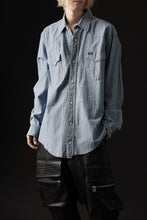 画像をギャラリービューアに読み込む, CHANGES VINTAGE REMAKE WESTERN SHIRT (INDIGO #C)