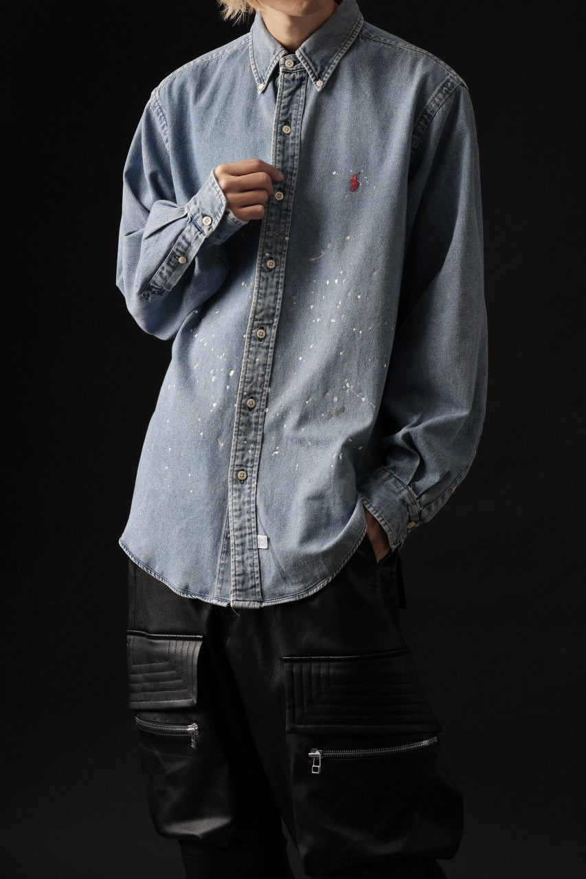 画像をギャラリービューアに読み込む, CHANGES VINTAGE REMAKE RL-DENIM SHIRT (INDIGO #B)