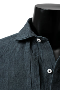 Load image into Gallery viewer, sus-sous shirts dress / L100 poplin washer (NAVY)