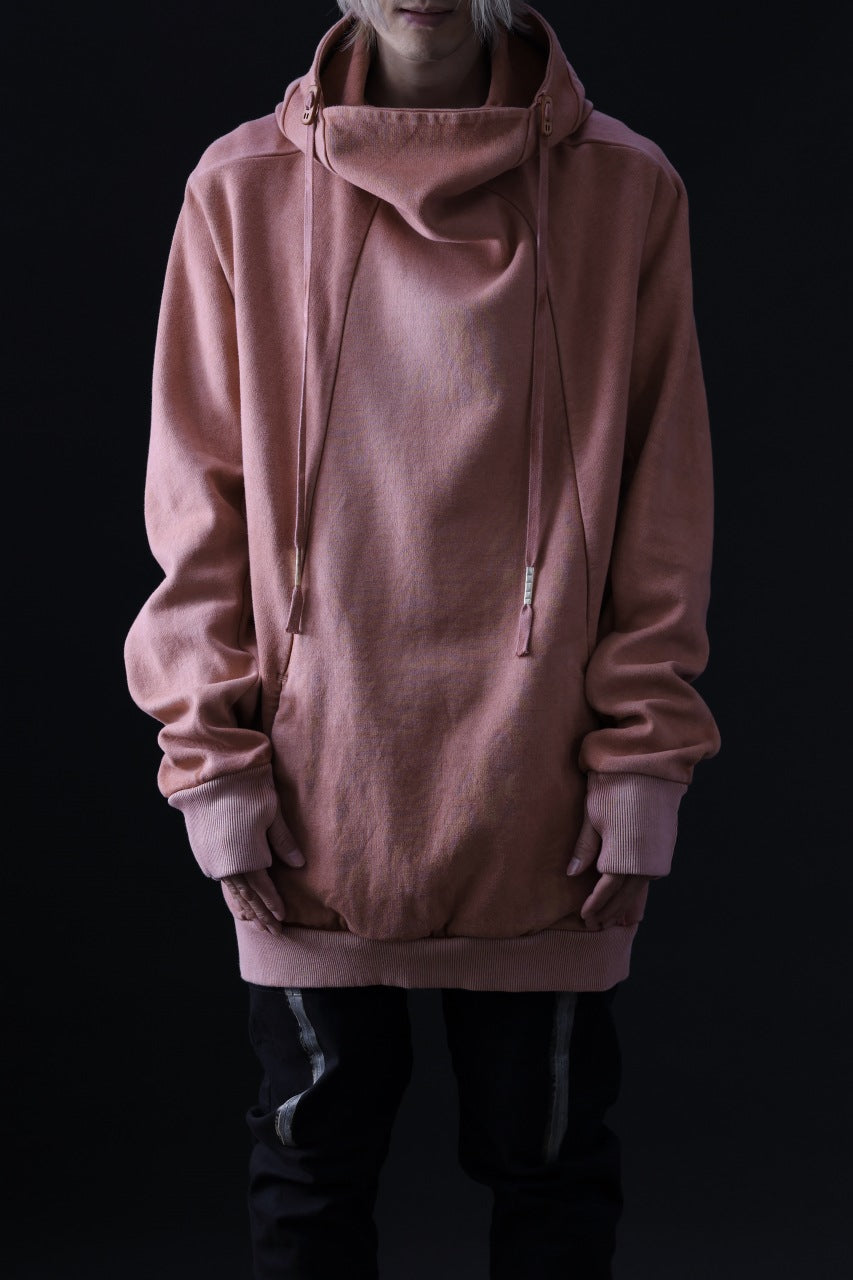 画像をギャラリービューアに読み込む, BORIS BIDJAN SABERI HOODY PULLOVER / NATURAL OBJECT DYED &quot;HOODY2-F092&quot; (ORANGE ROSE)