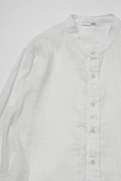 画像をギャラリービューアに読み込む, daub WASHED LONG SHIRT / CL-STRIPE (WHITE)