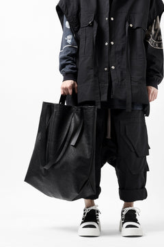 画像をギャラリービューアに読み込む, PAL OFFNER BIG SHOPPER BAG / VEGAN LEATHER (BLACK)