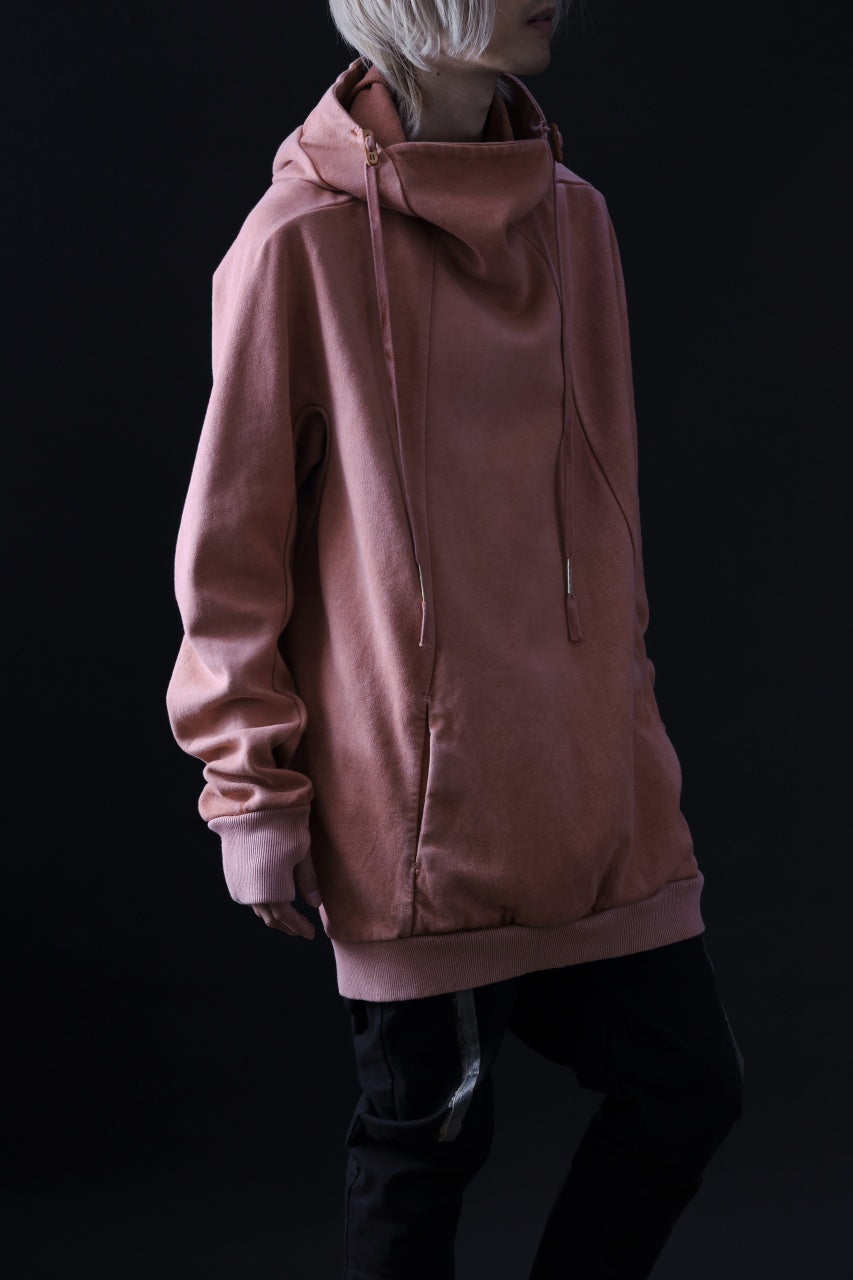 画像をギャラリービューアに読み込む, BORIS BIDJAN SABERI HOODY PULLOVER / NATURAL OBJECT DYED &quot;HOODY2-F092&quot; (ORANGE ROSE)