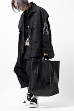 画像をギャラリービューアに読み込む, PAL OFFNER BIG SHOPPER BAG / VEGAN LEATHER (BLACK)