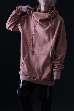 画像をギャラリービューアに読み込む, BORIS BIDJAN SABERI HOODY PULLOVER / NATURAL OBJECT DYED &quot;HOODY2-F092&quot; (ORANGE ROSE)