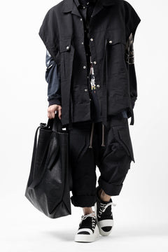 画像をギャラリービューアに読み込む, PAL OFFNER BIG SHOPPER BAG / VEGAN LEATHER (BLACK)