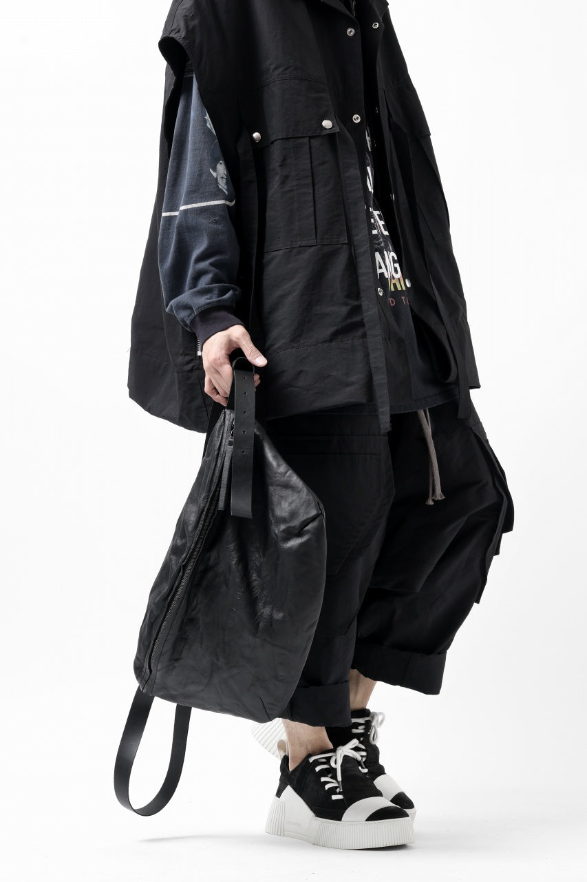 画像をギャラリービューアに読み込む, PAL OFFNER BIG BERLIN BAG / CALF LEATHER (BLACK)