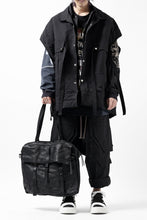 画像をギャラリービューアに読み込む, PAL OFFNER 2WAY FLAP BAG LARGE / CALF LEATHER (BLACK)