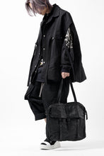 画像をギャラリービューアに読み込む, PAL OFFNER 2WAY FLAP BAG LARGE / CALF LEATHER (BLACK)