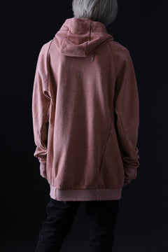 画像をギャラリービューアに読み込む, BORIS BIDJAN SABERI HOODY PULLOVER / NATURAL OBJECT DYED &quot;HOODY2-F092&quot; (ORANGE ROSE)