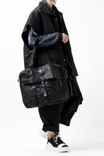 画像をギャラリービューアに読み込む, PAL OFFNER 2WAY FLAP BAG LARGE / CALF LEATHER (BLACK)