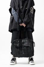 画像をギャラリービューアに読み込む, PAL OFFNER 2WAY FLAP BAG LARGE / CALF LEATHER (BLACK)