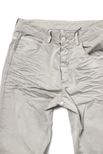 Load image into Gallery viewer, daub ERGONOMIC SKINNY PANTS / DYED STRETCH LIGHT COTTON (SAND)