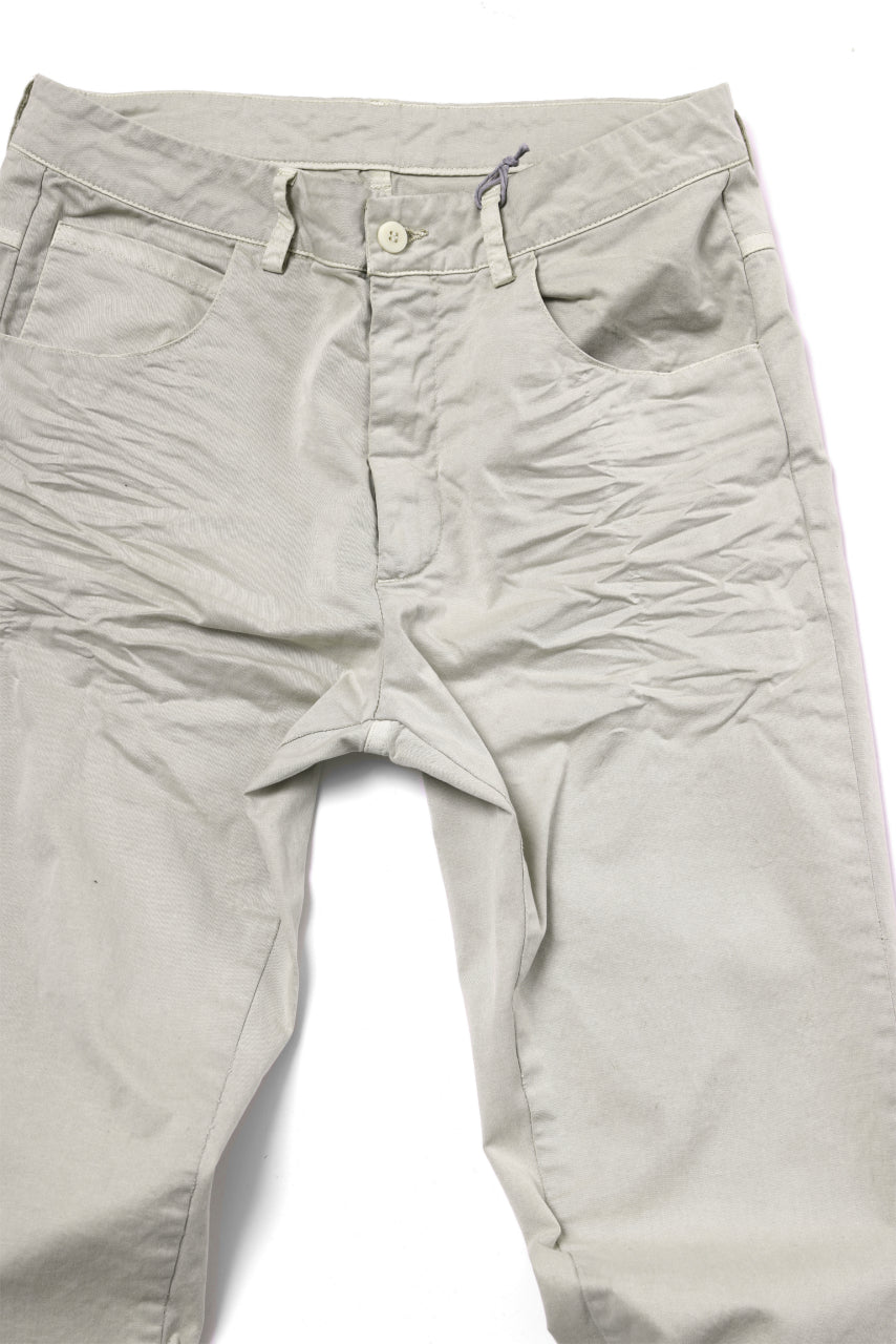 Load image into Gallery viewer, daub ERGONOMIC SKINNY PANTS / DYED STRETCH LIGHT COTTON (SAND)