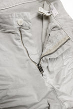 Load image into Gallery viewer, daub ERGONOMIC SKINNY PANTS / DYED STRETCH LIGHT COTTON (SAND)