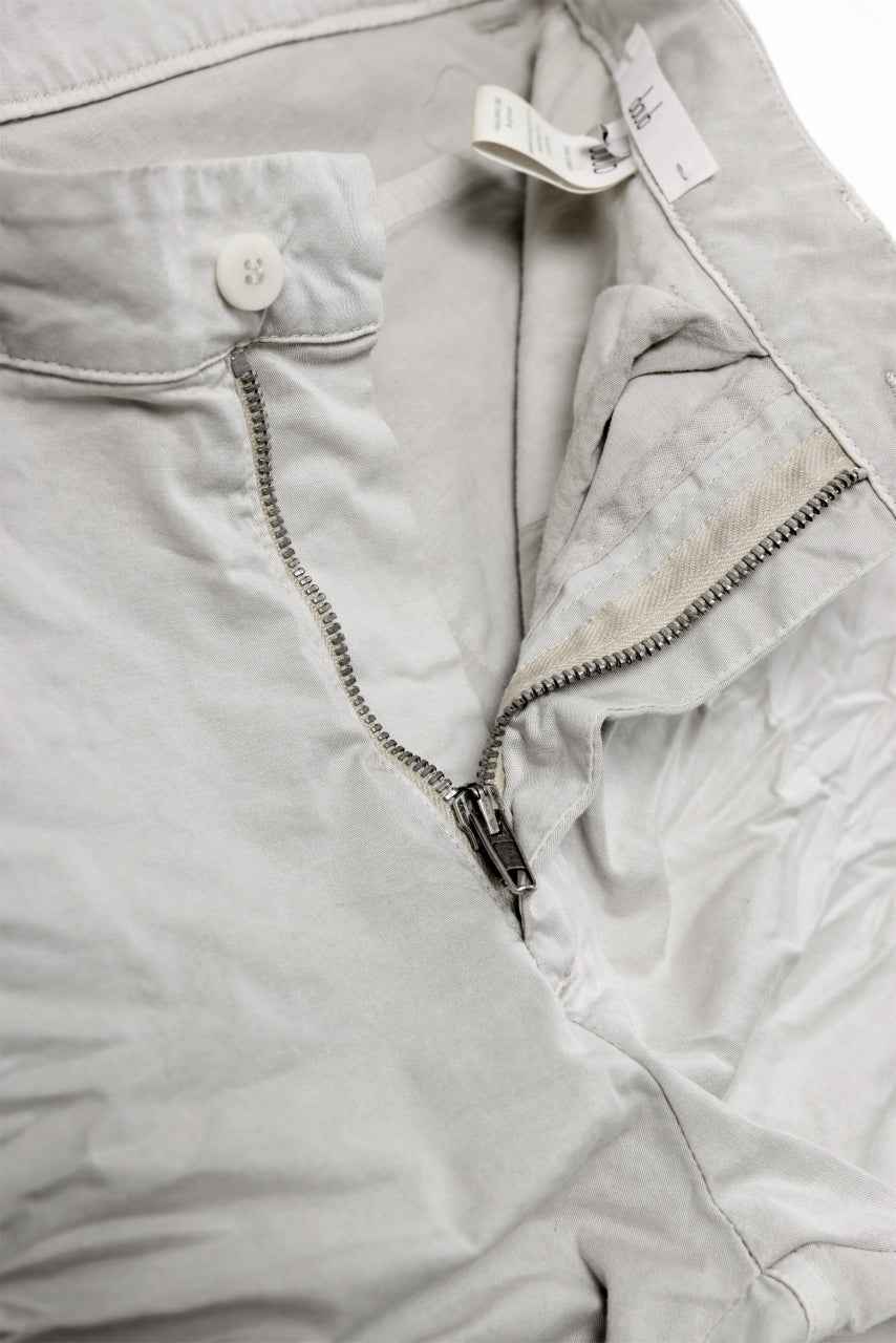 Load image into Gallery viewer, daub ERGONOMIC SKINNY PANTS / DYED STRETCH LIGHT COTTON (SAND)