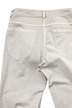 Load image into Gallery viewer, daub ERGONOMIC SKINNY PANTS / DYED STRETCH LIGHT COTTON (SAND)