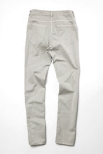 Load image into Gallery viewer, daub ERGONOMIC SKINNY PANTS / DYED STRETCH LIGHT COTTON (SAND)