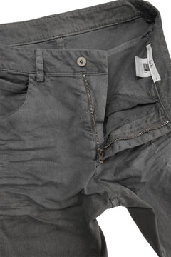 画像をギャラリービューアに読み込む, daub DYEING ERGONOMIC SLIM PANTS / L.TWILL (GREY)