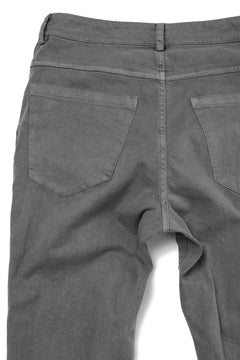 画像をギャラリービューアに読み込む, daub DYEING ERGONOMIC SLIM PANTS / L.TWILL (GREY)