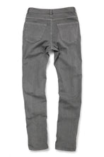 Load image into Gallery viewer, daub ERGONOMIC SKINNY PANTS / COLD DYED LIGHT TWILL (GREY)