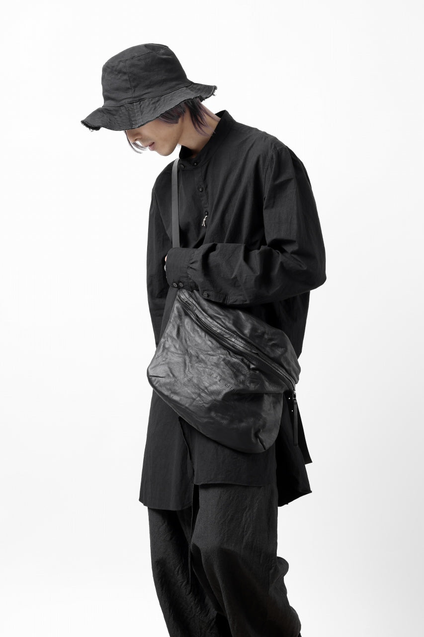 画像をギャラリービューアに読み込む, PAL OFFNER BIG BERLIN BAG / CALF LEATHER (BLACK)