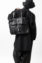 画像をギャラリービューアに読み込む, PAL OFFNER 2WAY FLAP BAG LARGE / CALF LEATHER (BLACK)