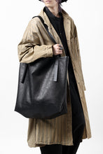 画像をギャラリービューアに読み込む, PAL OFFNER BIG SHOPPER BAG / VEGAN LEATHER (BLACK)