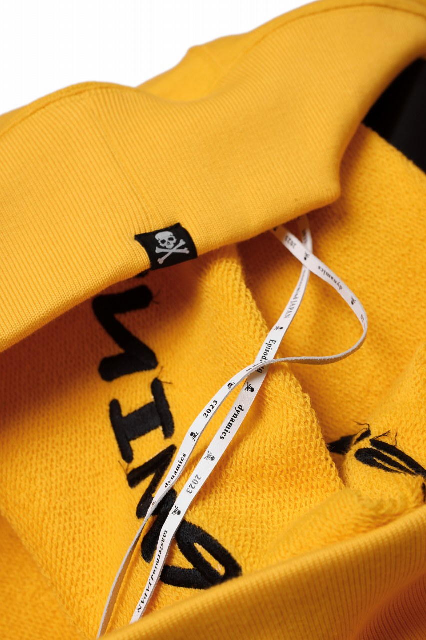 Load image into Gallery viewer, mastermind JAPAN SWEAT HOODIE / FACE LOGO (YELLOW)