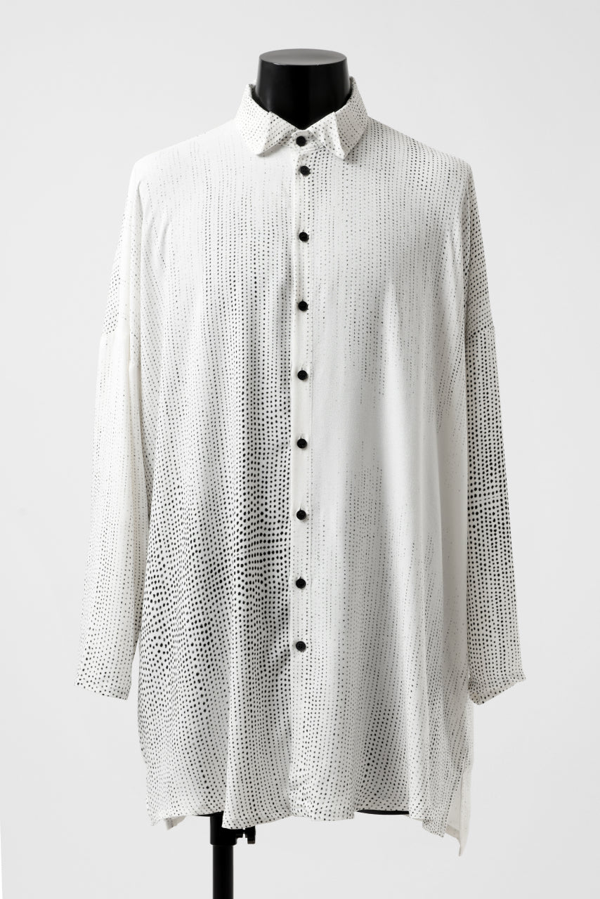 Load image into Gallery viewer, PAL OFFNER OVER SIZED SHIRT / VISCOSE (DOTS PRINT)
