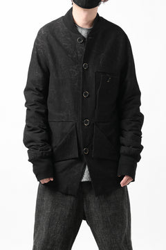 画像をギャラリービューアに読み込む, SOSNOVSKA CHAOTIC TURNDOWN JACKET (BLACK)