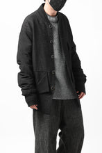画像をギャラリービューアに読み込む, SOSNOVSKA CHAOTIC TURNDOWN JACKET (BLACK)