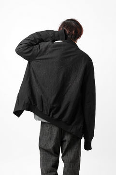 画像をギャラリービューアに読み込む, SOSNOVSKA CHAOTIC TURNDOWN JACKET (BLACK)