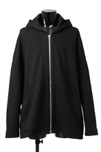 画像をギャラリービューアに読み込む, A.F ARTEFACT DOLMAN ZIP HOODIE / COTTON SWEAT (BLACK)