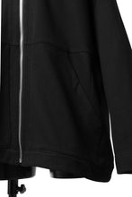 画像をギャラリービューアに読み込む, A.F ARTEFACT DOLMAN ZIP HOODIE / COTTON SWEAT (BLACK)