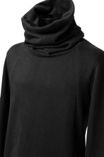 画像をギャラリービューアに読み込む, A.F ARTEFACT TURTLE NECK PULLOVER / COPE KNIT JERSEY (BLACK)