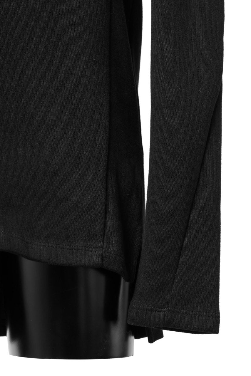 画像をギャラリービューアに読み込む, A.F ARTEFACT TURTLE NECK PULLOVER / COPE KNIT JERSEY (BLACK)
