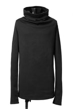 画像をギャラリービューアに読み込む, A.F ARTEFACT HIGH NECK PULLOVER / COPE KNIT JERSEY (BLACK)