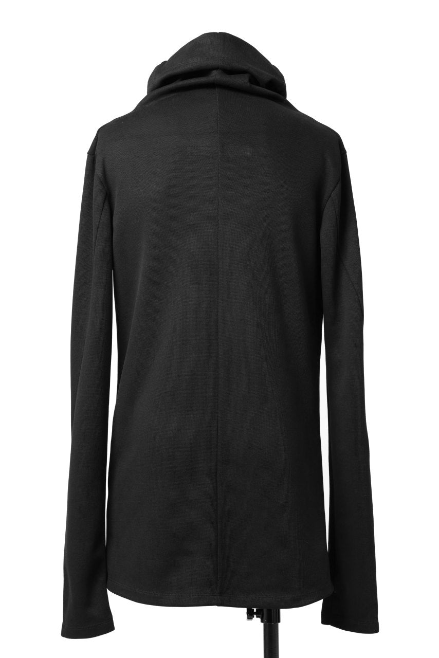 画像をギャラリービューアに読み込む, A.F ARTEFACT HIGH NECK PULLOVER / COPE KNIT JERSEY (BLACK)