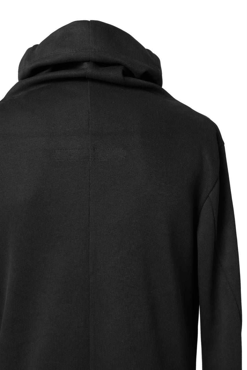 画像をギャラリービューアに読み込む, A.F ARTEFACT HIGH NECK PULLOVER / COPE KNIT JERSEY (BLACK)