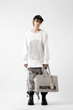画像をギャラリービューアに読み込む, READYMADE SHOPPING BAG 40 LOGO (WHITE)