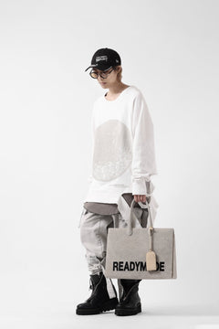 画像をギャラリービューアに読み込む, READYMADE SHOPPING BAG 40 LOGO (WHITE)