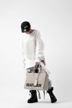 画像をギャラリービューアに読み込む, READYMADE SHOPPING BAG 40 LOGO (WHITE)