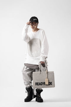 画像をギャラリービューアに読み込む, READYMADE SHOPPING BAG 40 LOGO (WHITE)